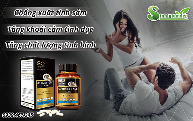 công dụng go oyster plus zinc