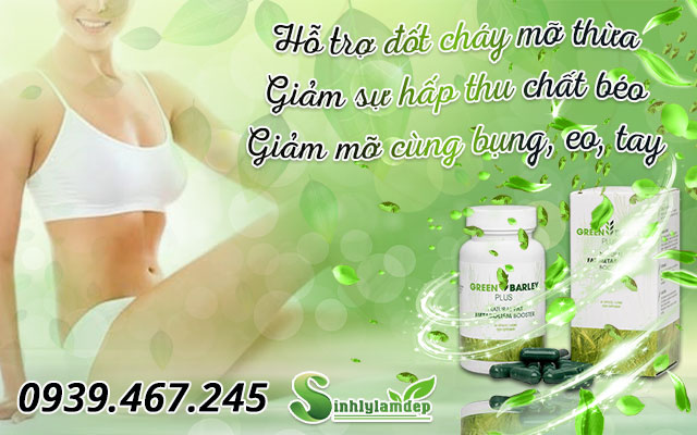 công dụng green barley plus