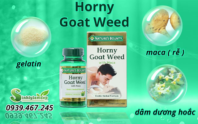 thành phần horny goat weed