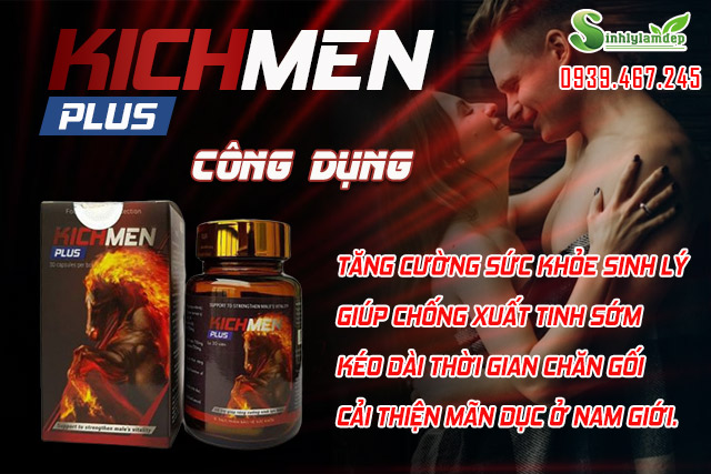 công dụng kichmen plus
