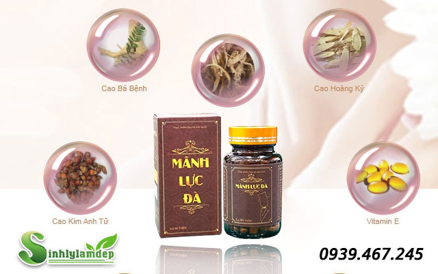 thành phần sản phẩm mãnh lực đà