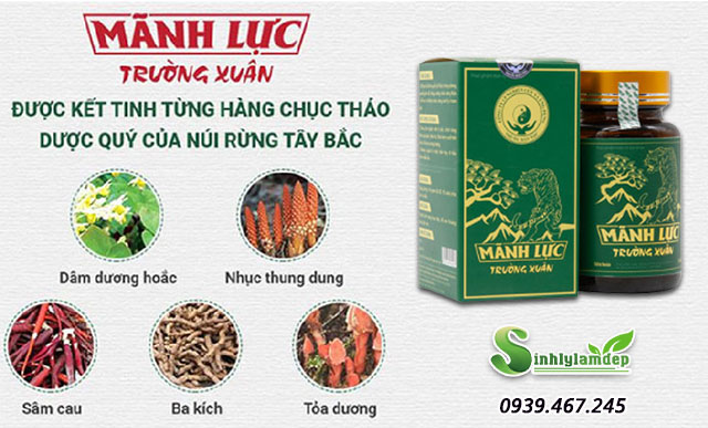 thành phần mãnh lực trường xuân