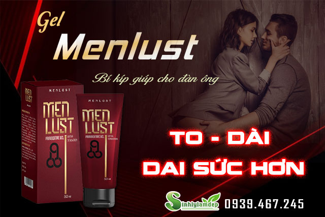 giới thiệu sản phẩm gel menlust