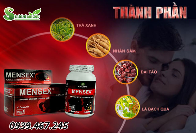 thành phần sản phẩm mensex