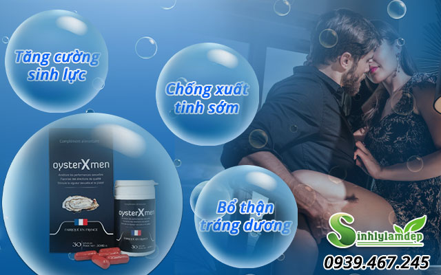 công dụng sản phẩm oysterxmen