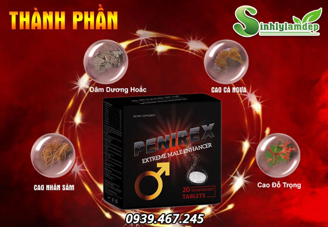 thành phần sản phẩm penirex