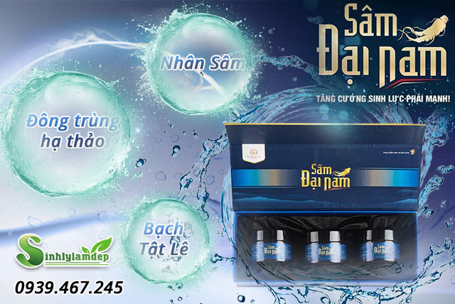 thành phần sâm đại nam