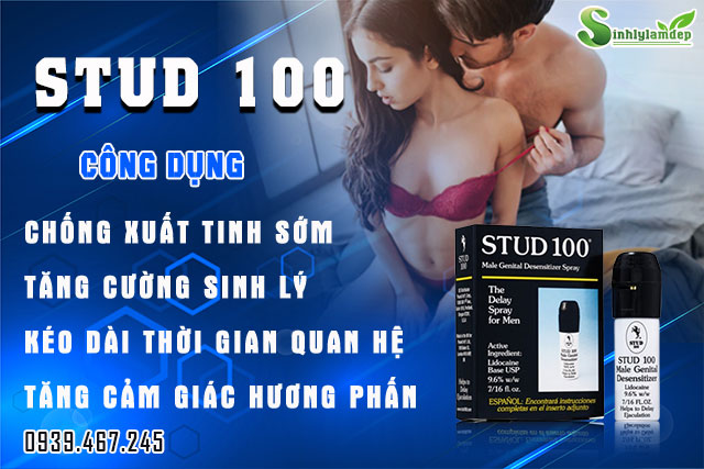 công dụng stud 100