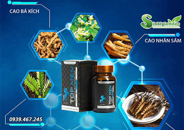 thành phần sản phẩm top men