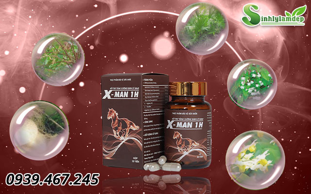 thành phần sản phẩm x-men 1h