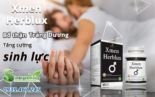 giới thiệu sản phẩm xmen herblux