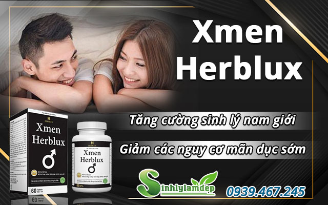 công dụng sản phẩm xmen herblux