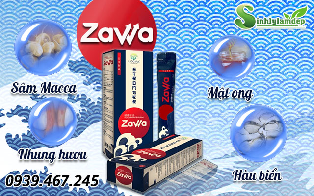 thành phần sản phẩm zawa