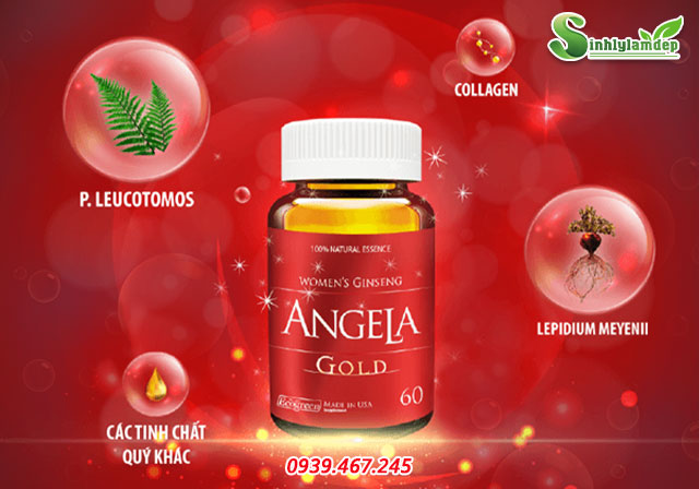 thành phần sản phẩm angela gold