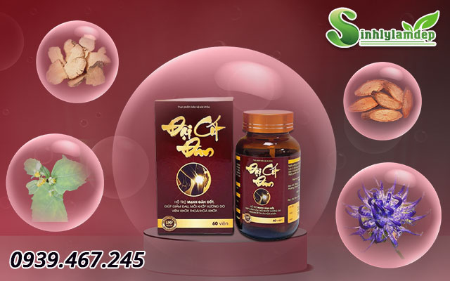 thành phần sản phẩm đại cốt đan