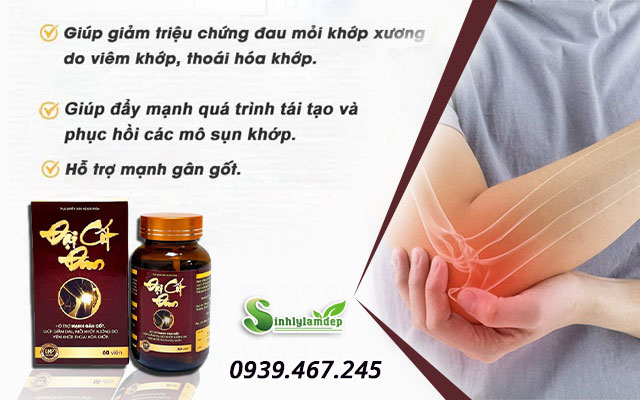 công dụng sản phẩm đại cốt đan