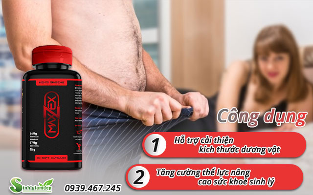 công dụng sản phẩm maxzex