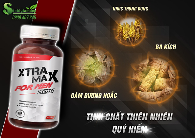 Xtramax For Men thành phần