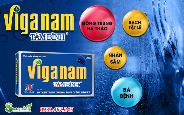 thành phần của sản phẩm viganam tâm bình