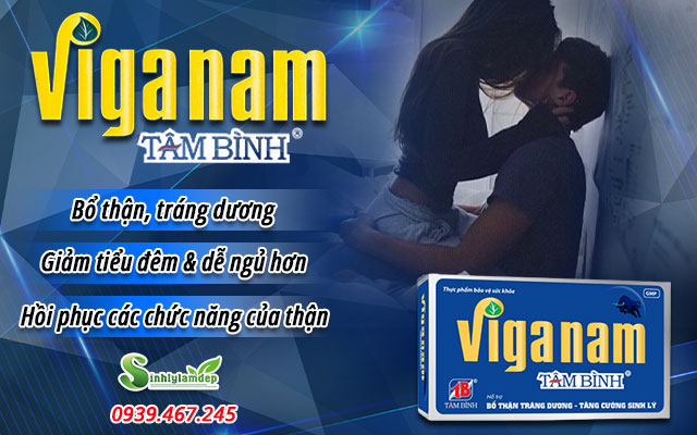 công dụng sản phẩm viganam tâm bình