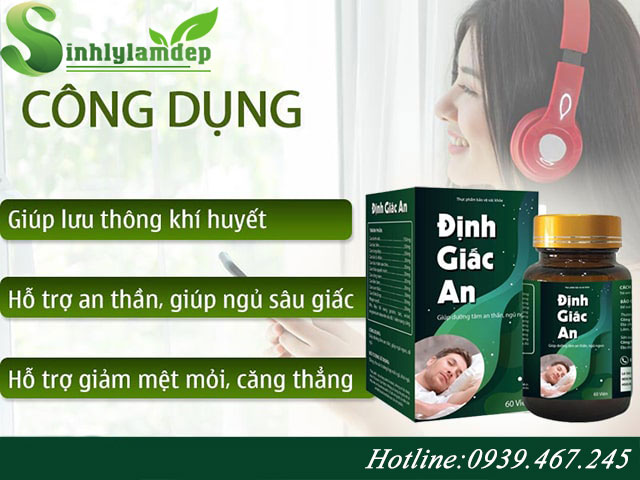 công dụng định giấc an