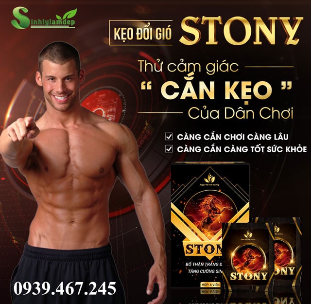 giới thiệu sản phẩm kẹo stony