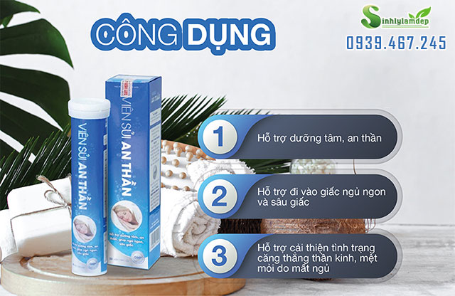 công dụng viên sủi an thần