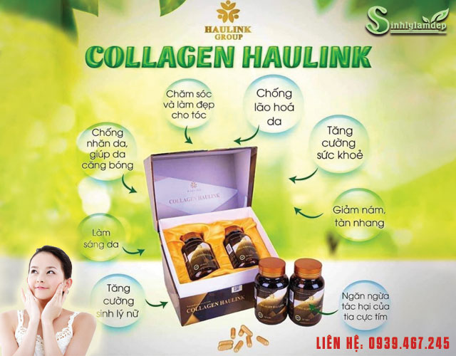 Công dụng của sản phẩm Collagen Haulink