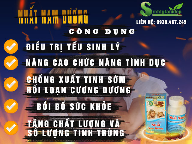 Công dụng của sản phẩm Nhất Nam Dương