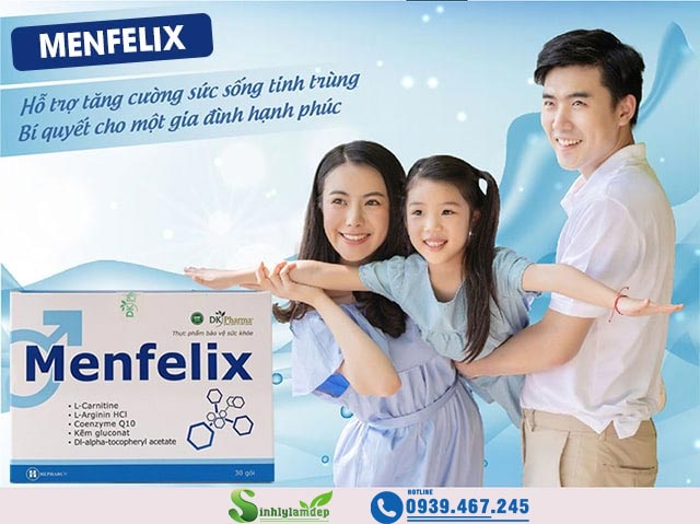 Hiệu quả của sản phẩm Menfelix