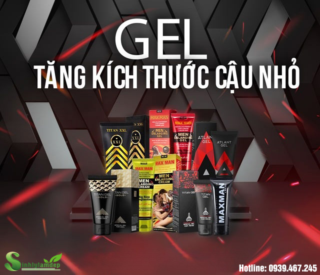 gel tăng kích thước dương vật