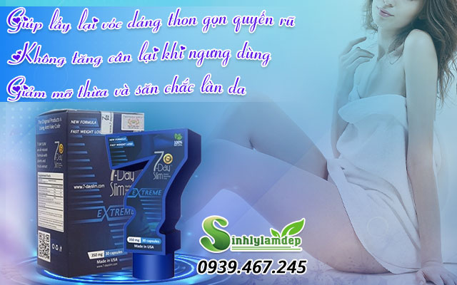 công dụng 7-day slim extreme