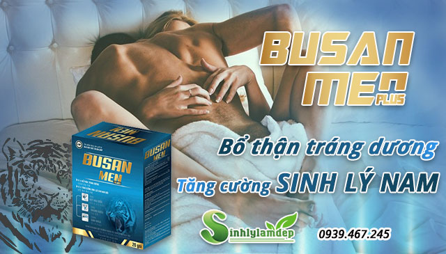 giới thiệu sản phẩm busan men plus