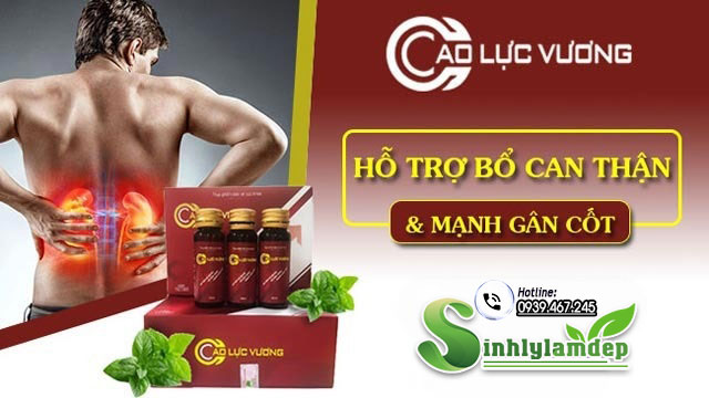 giới thiệu sản phẩm cao lực vương