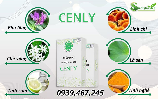 thành phần giảm cân cenly