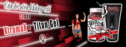 gif combo xtramax for men và titan gel