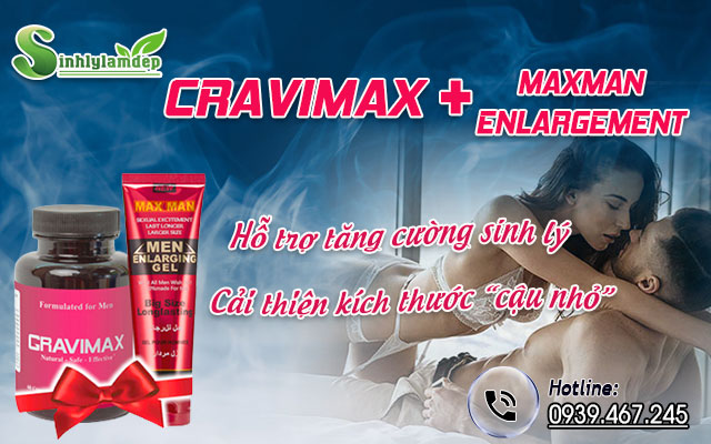 giới thiệu combo cravimax và maxman enlargement