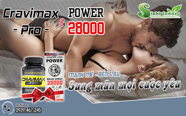 cơ chế combo cravimax pro và power 28000