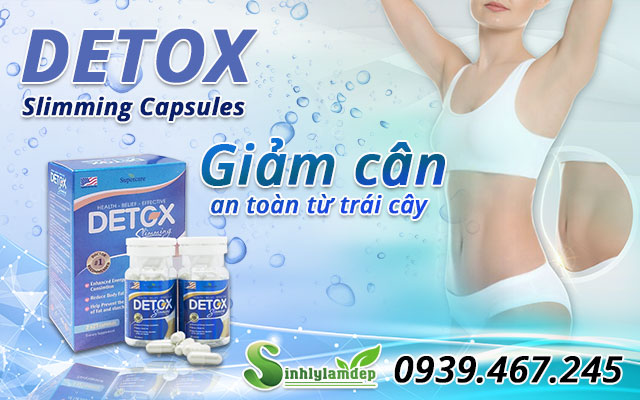 giới thiệu detox slimming capsules