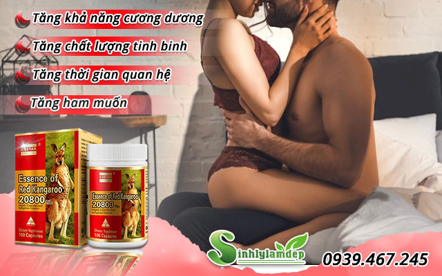 công dụng essence of red kangaroo 20800