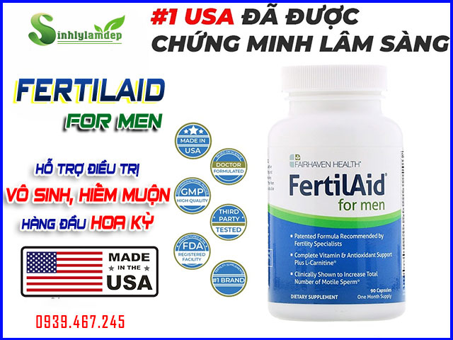 fertilaid for men có tốt không
