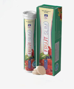 Frujt Slim - Viên Sủi Hỗ Trợ Giảm Cân, Giảm Mỡ Thừa