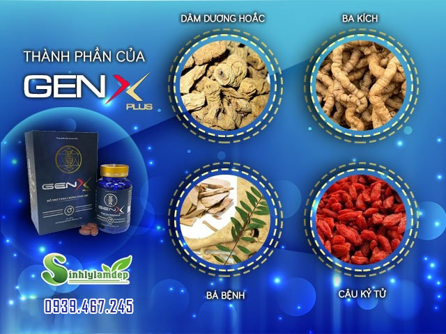 thành phần gen x plus