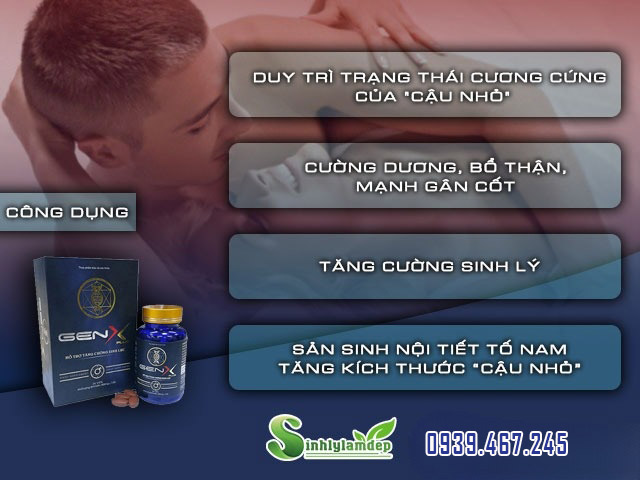 công dụng gen x plus