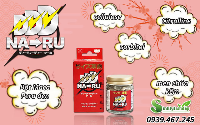 thành phần sản phẩm genkido naru