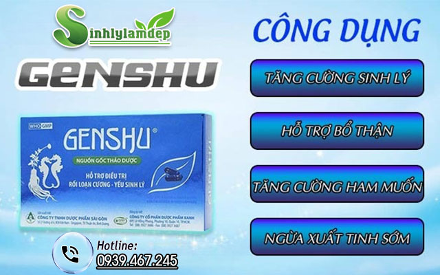 công dụng sản phẩm genshu