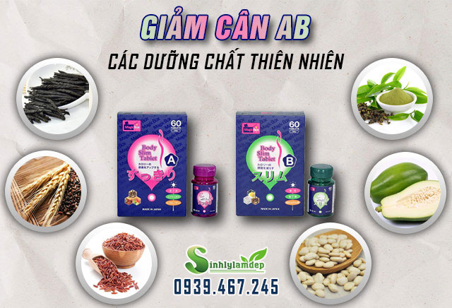 thành phần viên uống giảm cân ab