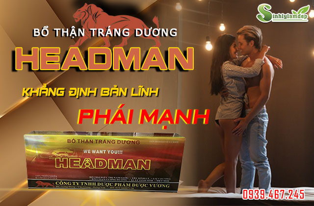 giới thiệu sản phẩm headman
