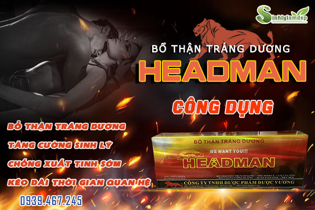 công dụng headman