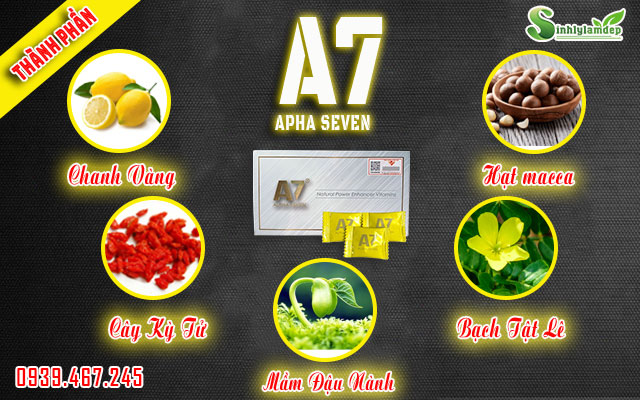 thành phần kẹo sâm a7